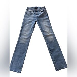 7 For All Mankind Kimmie Straight Jeans • Women’s 28 • Medium Wash